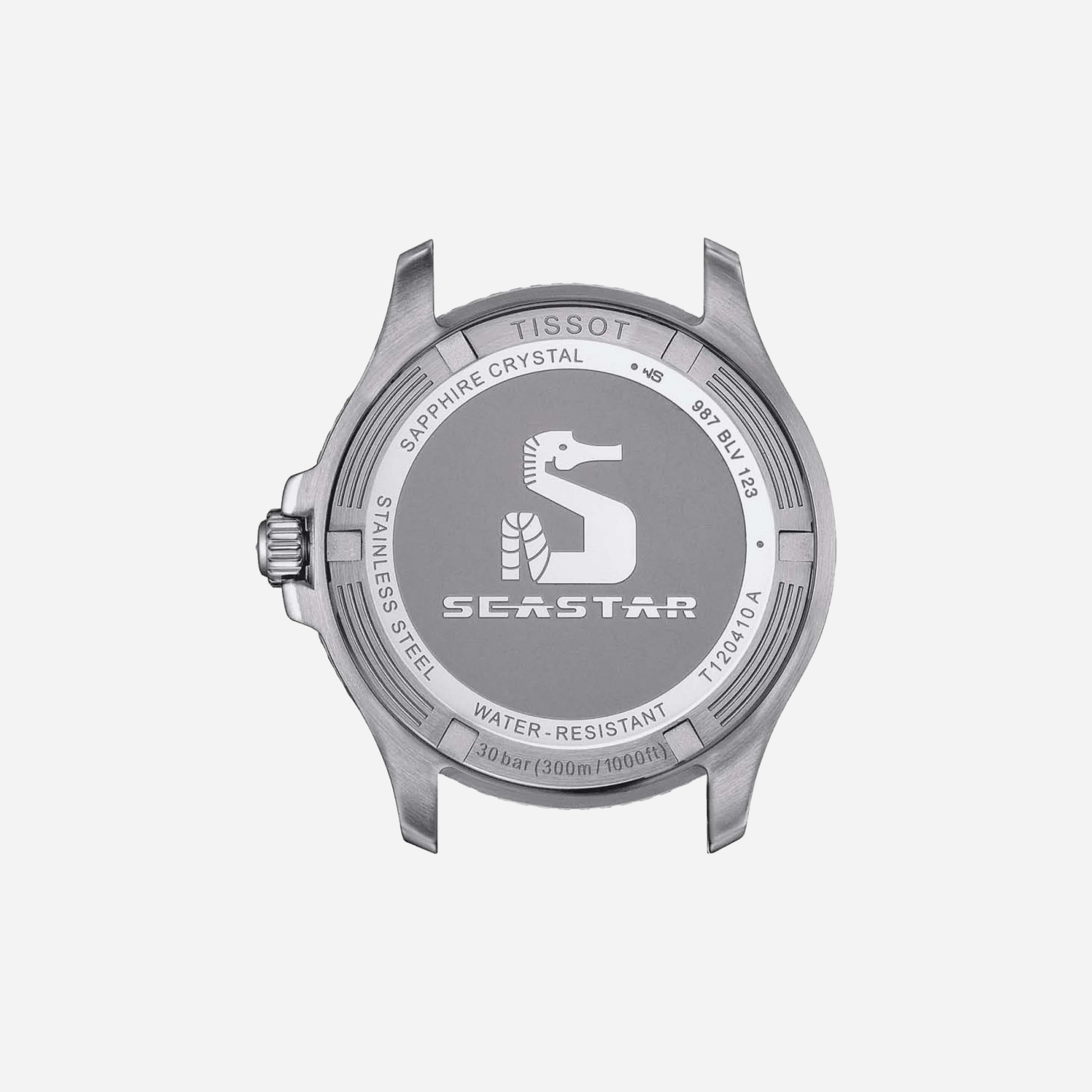 Tissot Seastar 1000 Quartz Black Dial 40mm