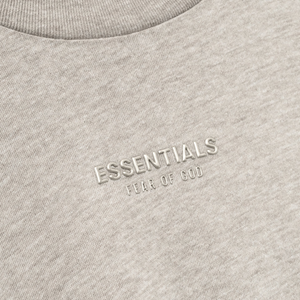 Fear Of God Essentials SS25 Womens Classic Long Sleeve Tee- Heather Stone
