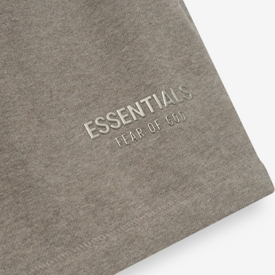 Fear Of God Essentials SS25 Womens Classic Fleece Sweatshort- Homestead Heather