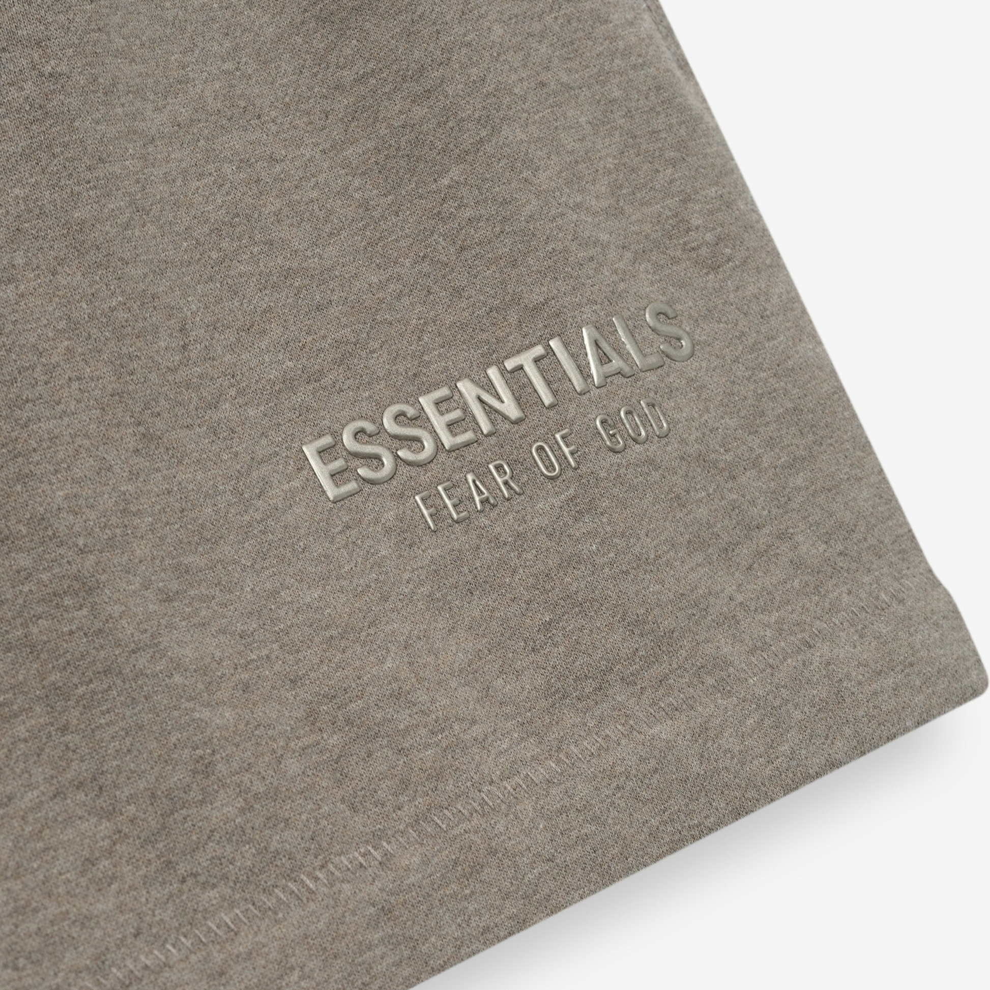 Fear Of God Essentials SS25 Womens Classic Fleece Sweatshort- Homestead Heather