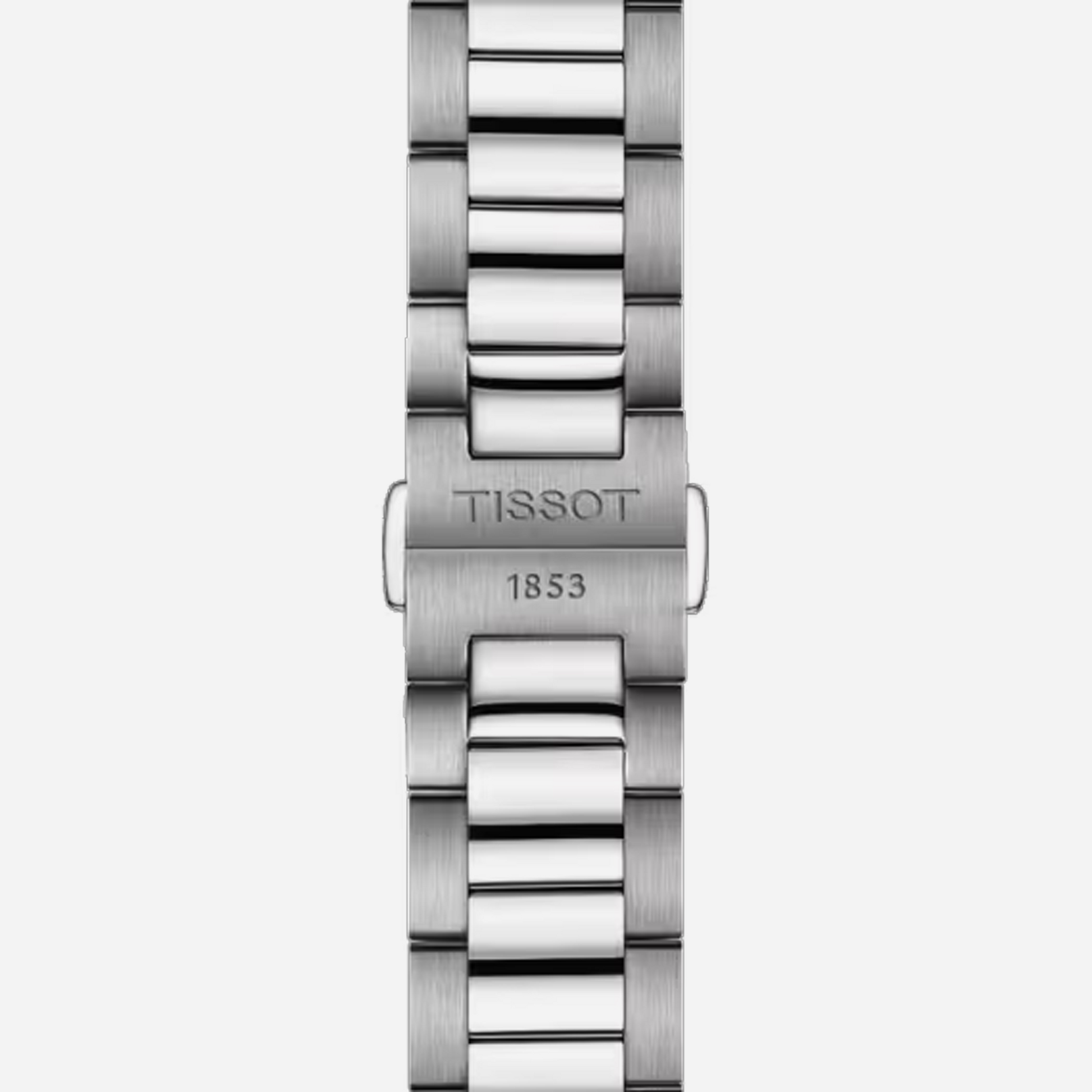 Tissot PR 100 Quartz Ice Blue Dial 40mm Grey Stainless Steel Bracelet Watch