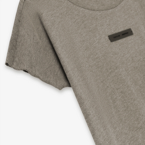 Fear Of God Essentials SS25 Womens Cap Sleeve Tee- Homestead Heather
