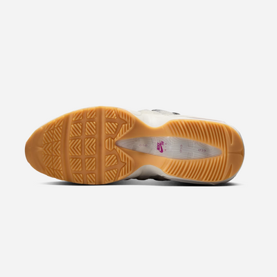 Nike SB Air Max 95 Summit White and Cactus Flower