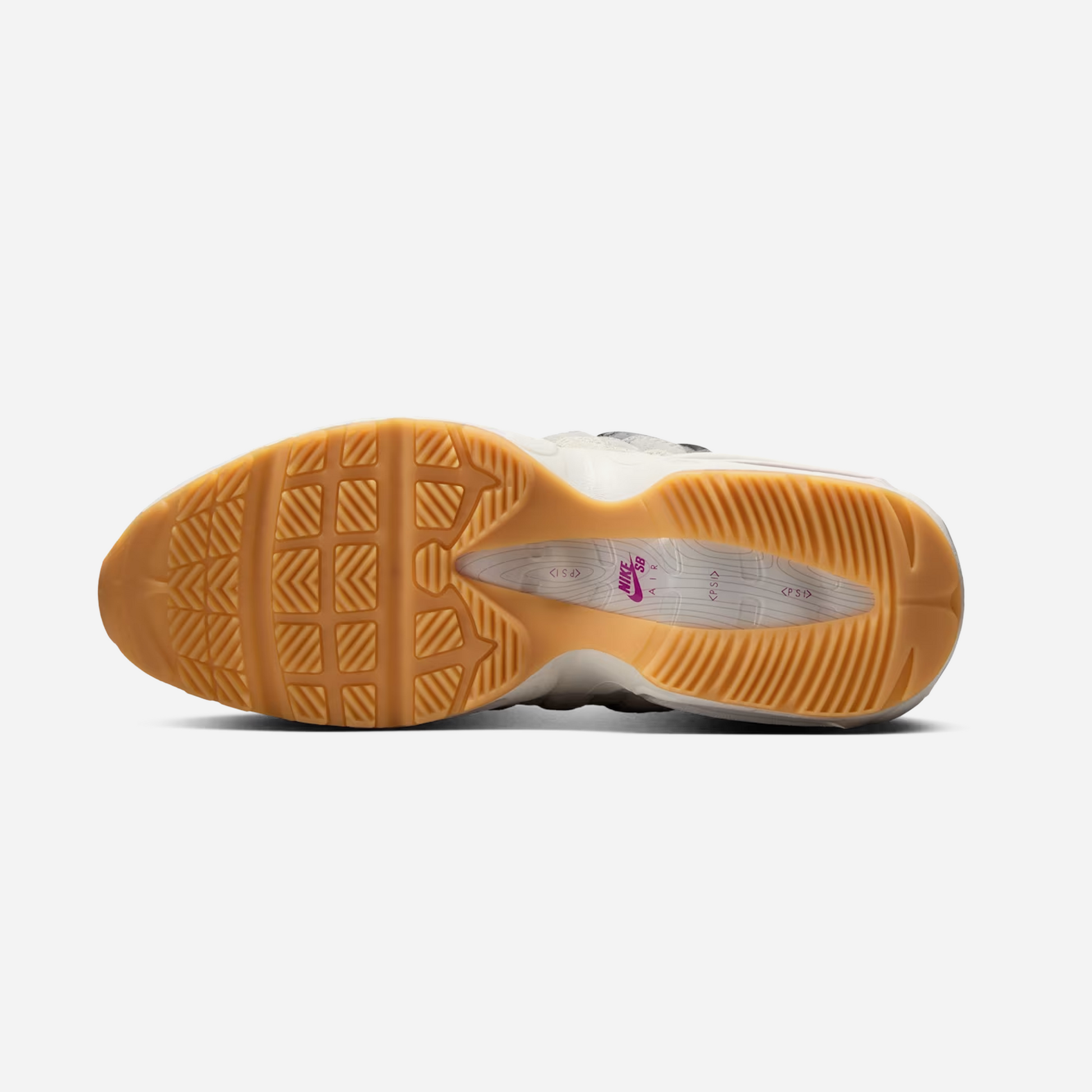 Nike SB Air Max 95 Summit White and Cactus Flower