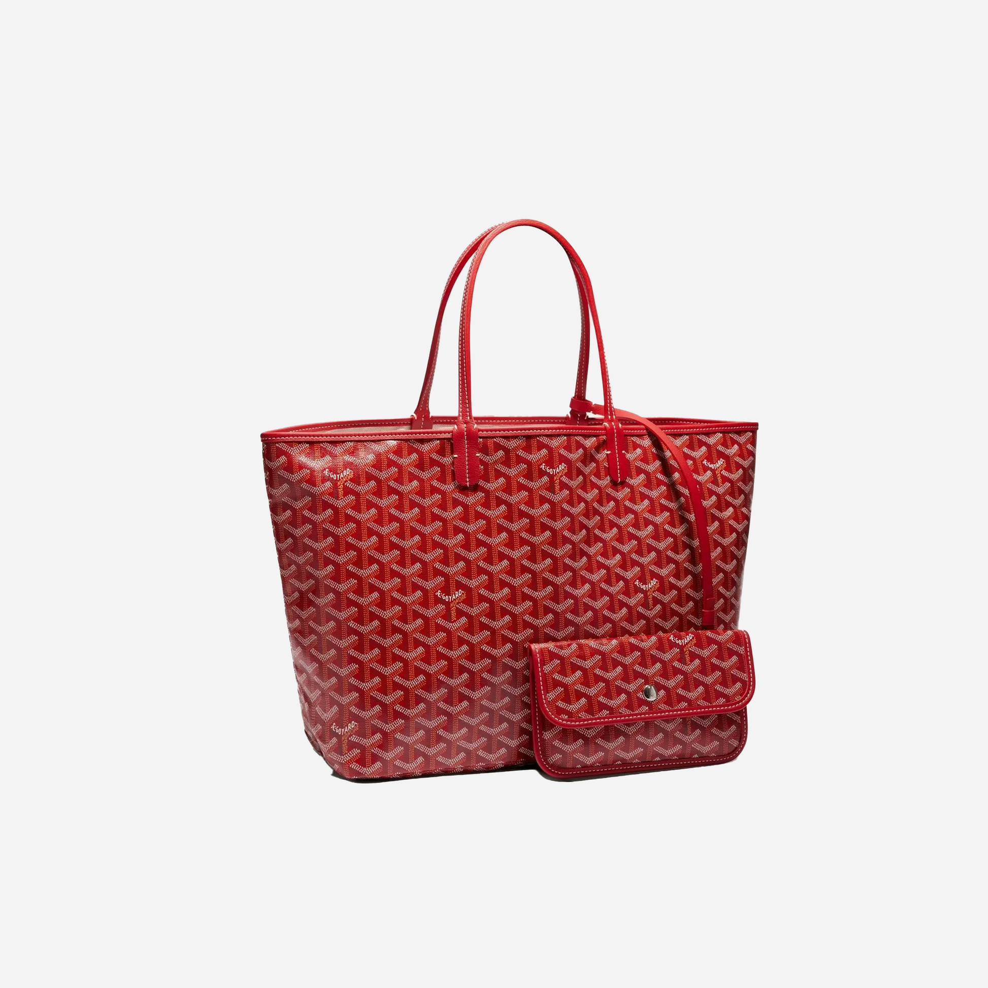 Goyard Saint Louis PM Tote Red
