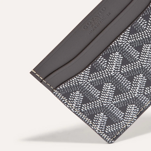 Goyard Saint-Sulpice Card Wallet Grey