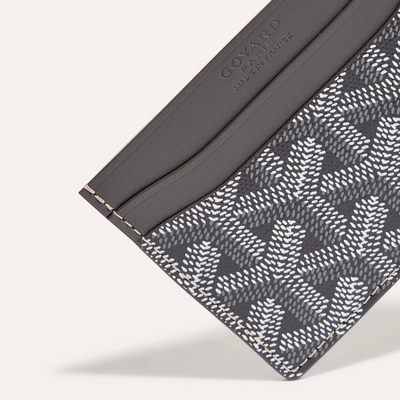 Goyard Saint-Sulpice Card Wallet Grey