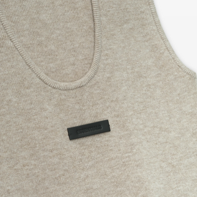 Fear Of God Essentials SS25 Womens Soft Rib Knit Tank- Timber
