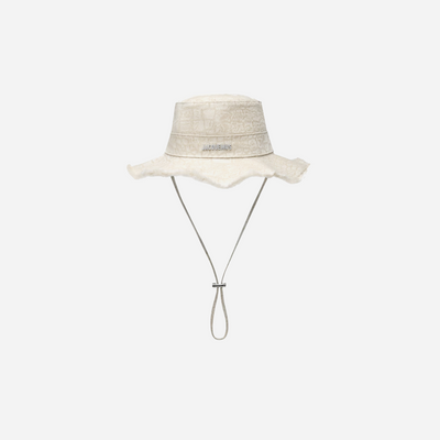 Jacquemus The Artichaut Bucket Hat Off White