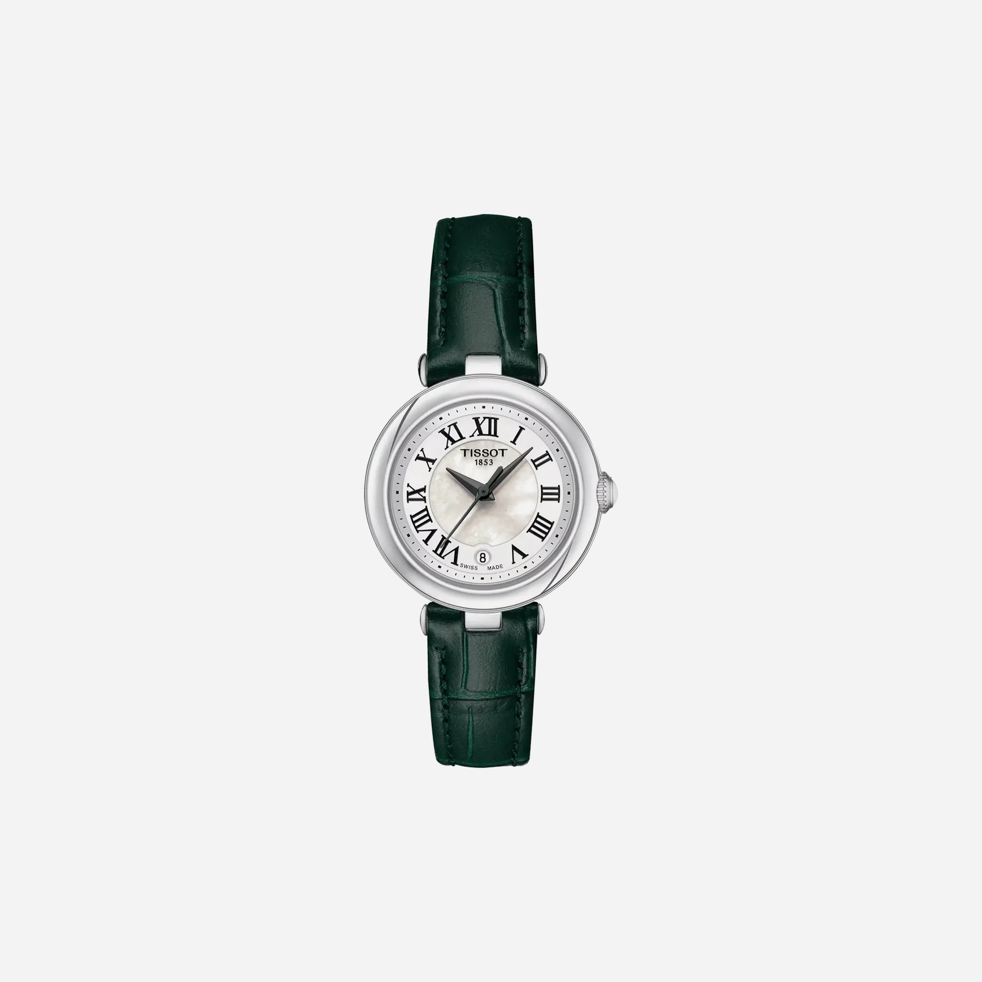 Tissot Bellissima Small lady White Dial 26mm Leather Strap Swiss Quartz