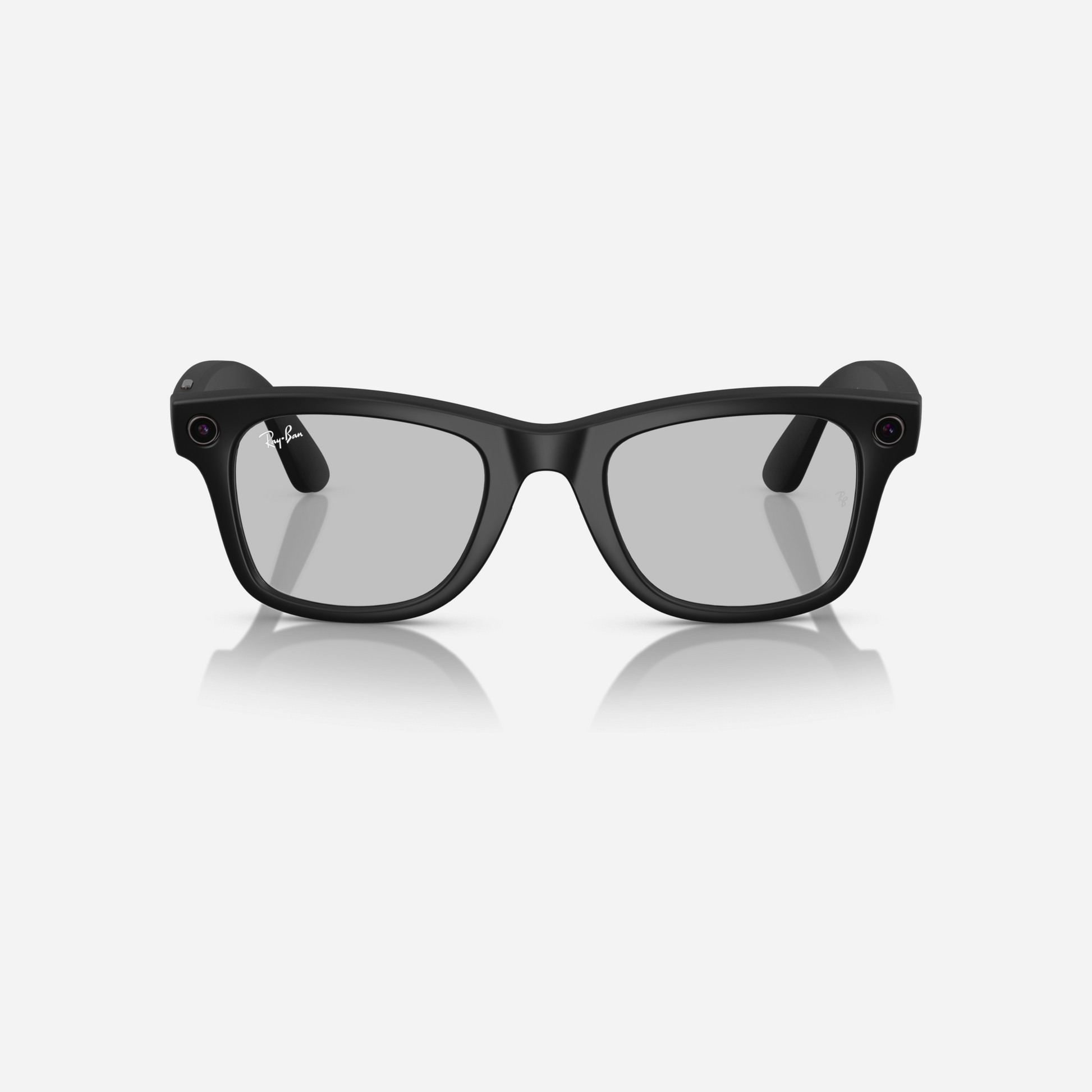 Ray-Ban Meta Wayfarer Matte Black Graphite Clear-Graphite Green Transition Lens