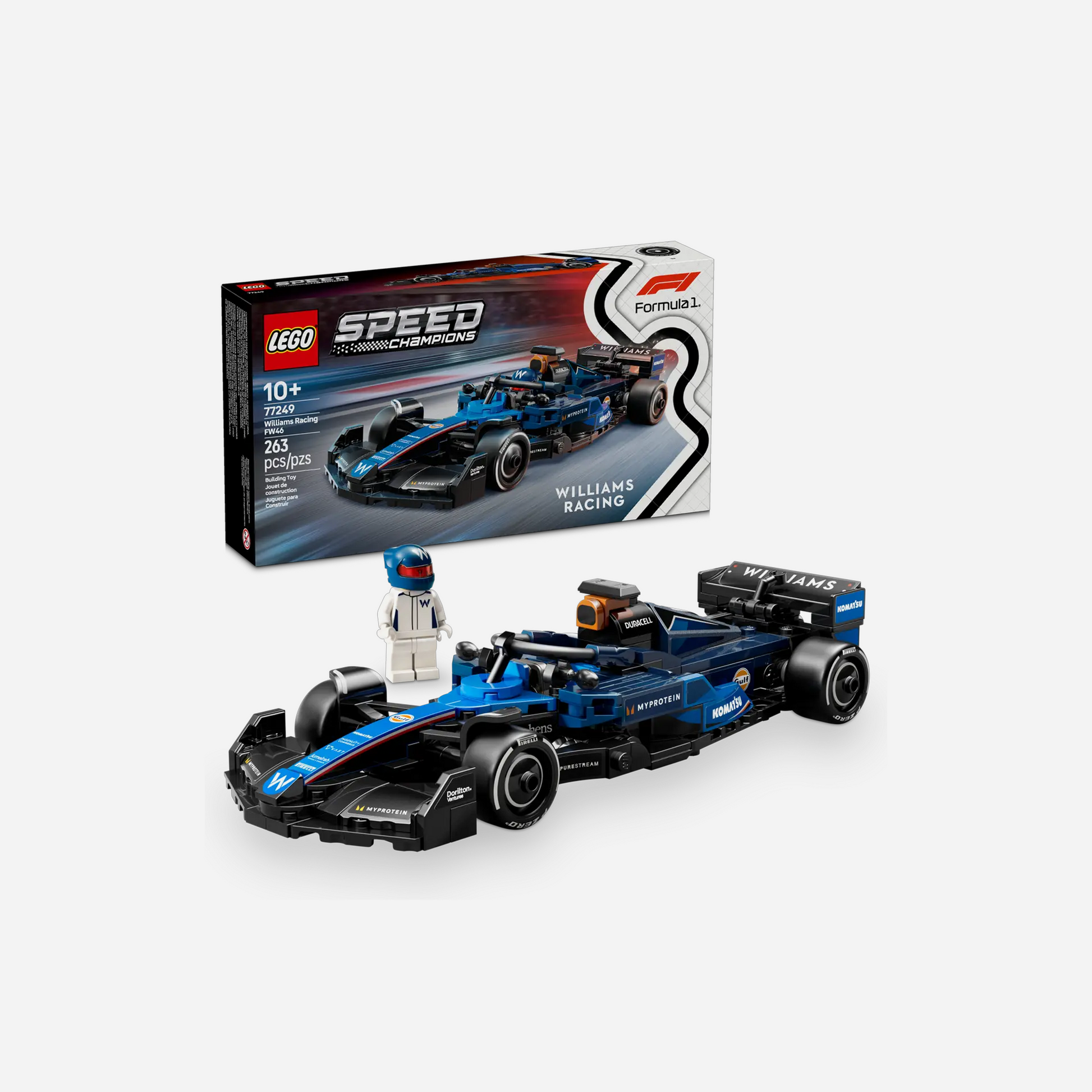 LEGO X F1 Williams Racing FW46 F1 Race Car