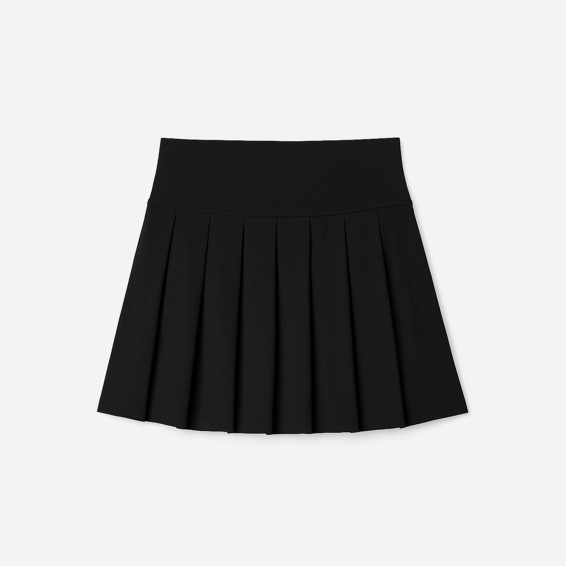 Wilson Classic Pleated Mini Skirt Black