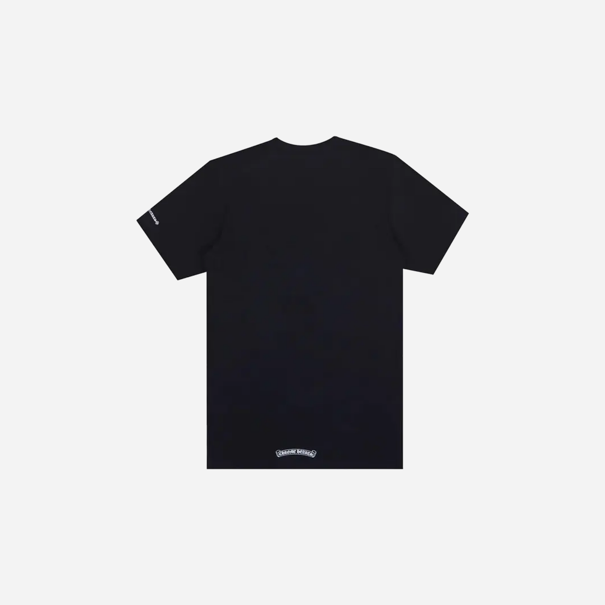 Chrome Hearts Neck Logo Tee 'Black'