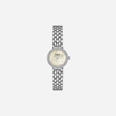 Tissot Lovely Round Mother-of-Pearl Dial With Diamonds 19.5mm Quartz Watch