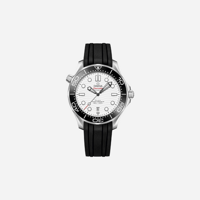 Omega Seamaster Diver 300M Automatic White Dial 42mm