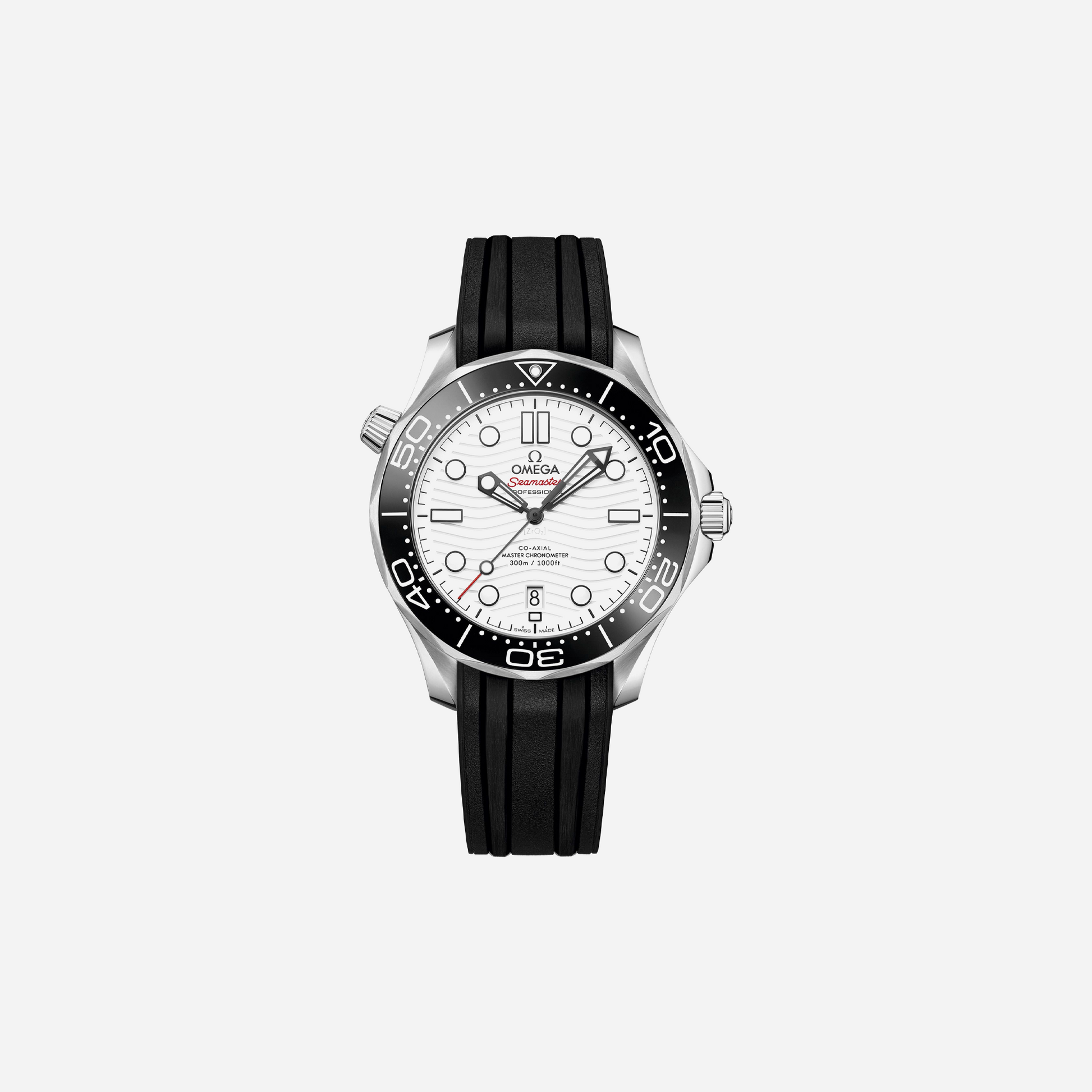 Omega Seamaster Diver 300M Automatic White Dial 42mm