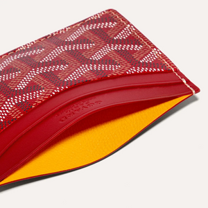 Goyard Saint-Sulpice Card Wallet Red