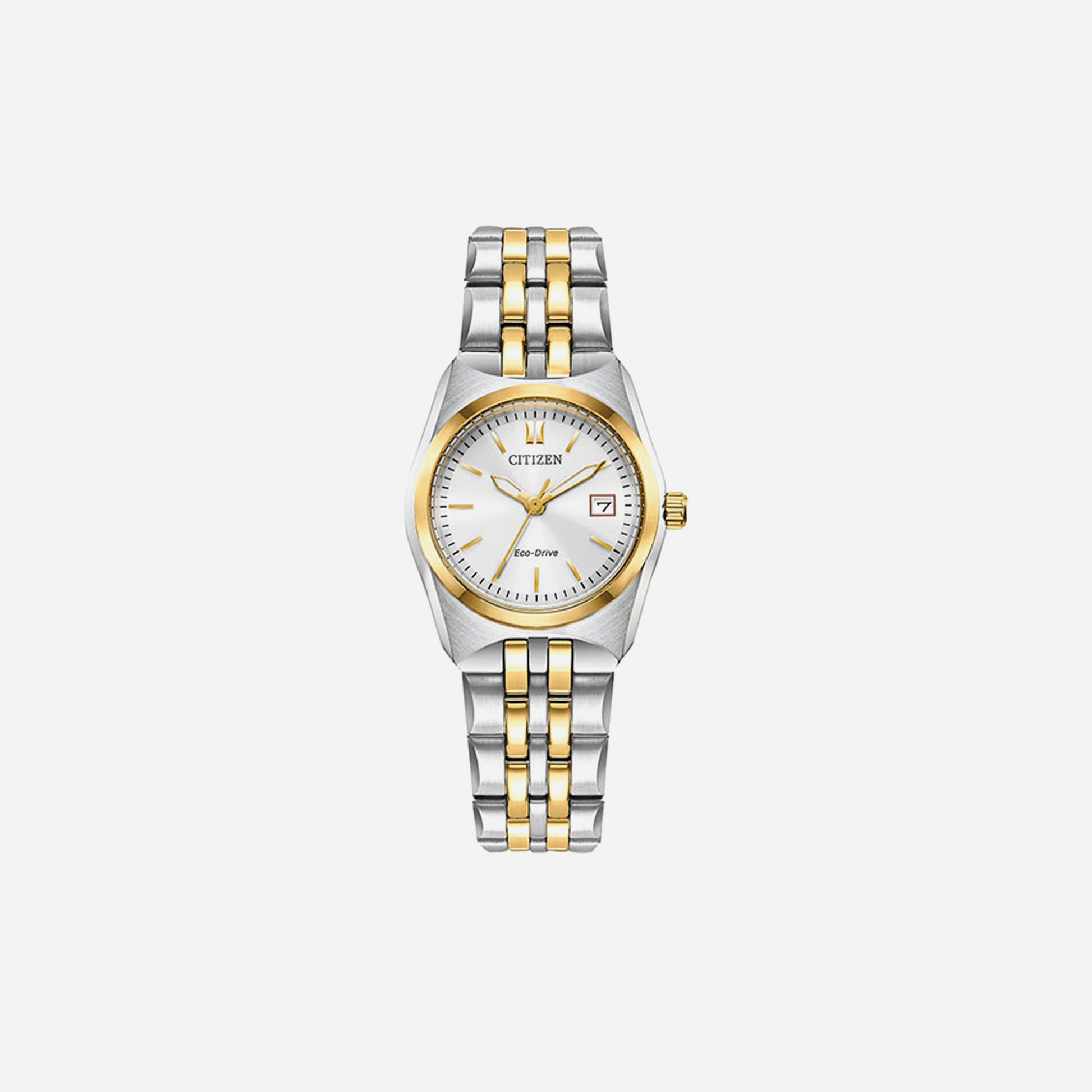 Citizen Eco-Drive Ladies Watch White Dial