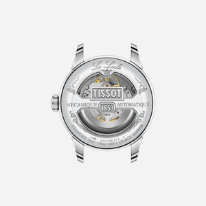 Tissot Le Locle Powermatic 80 Silver Dial Leather Strap 39.3mm