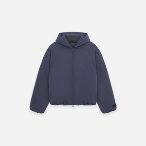 Fear Of God Essentials SS25 Military Nylon Hooded Bomber Marine