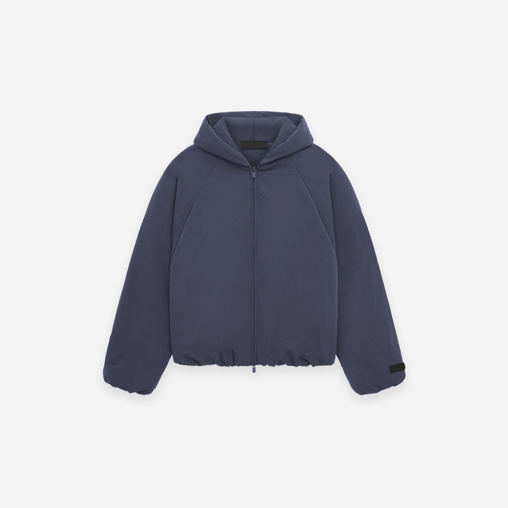 Fear Of God Essentials SS25 Military Nylon Hooded Bomber Marine