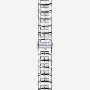 Tissot Flamingo Silver Dial Stainless Steel Bracelet 30mm