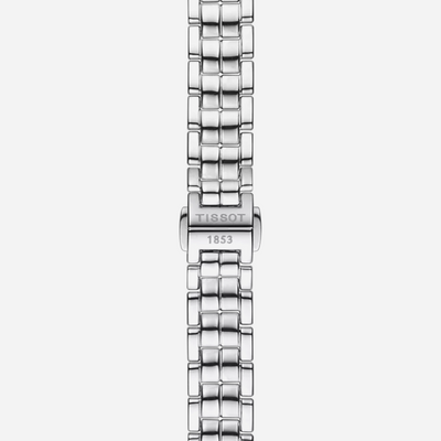 Tissot Flamingo Silver Dial Stainless Steel Bracelet 30mm