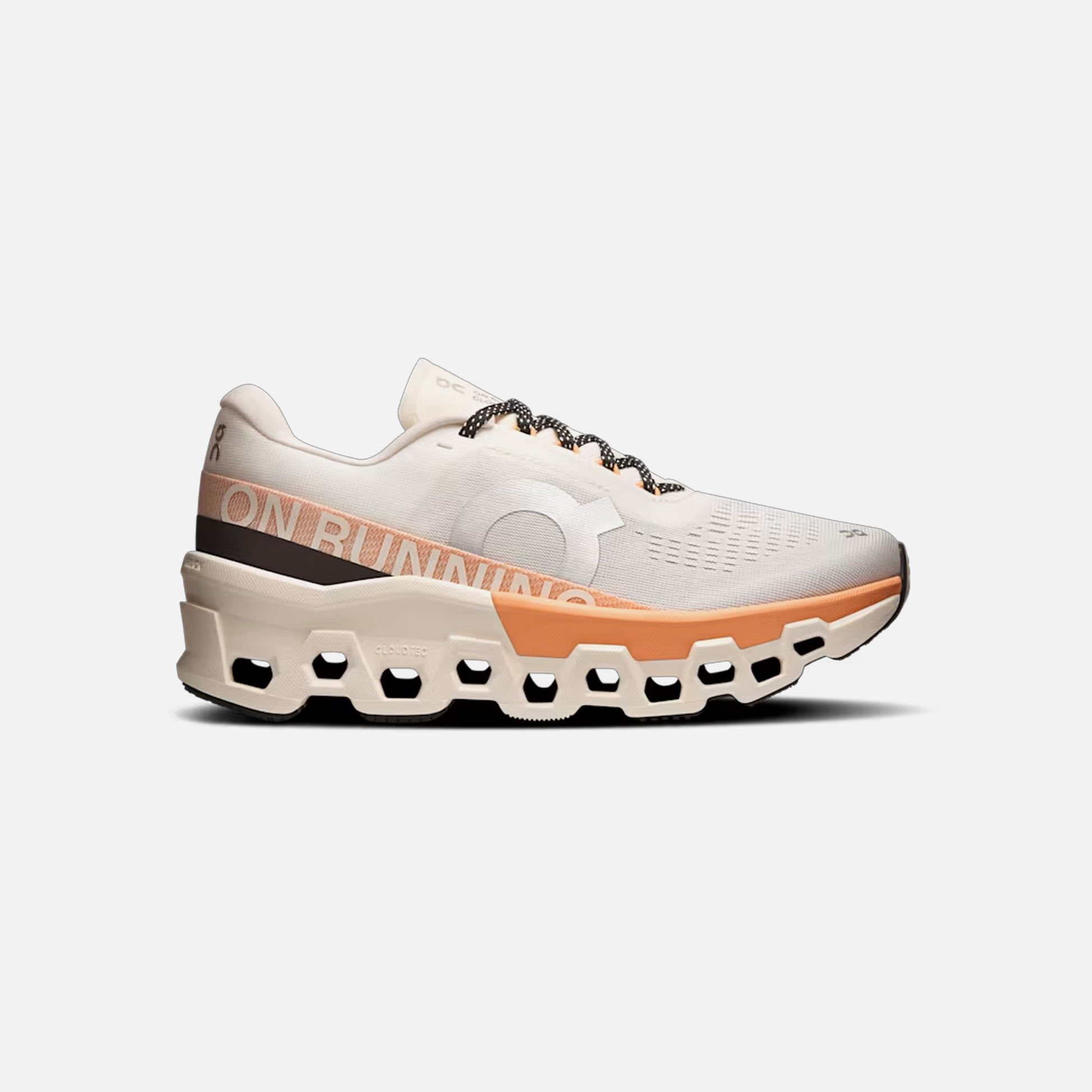 On Running Cloudmonster 2 Ivory Tangerine WMNS