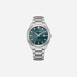 Citizen Eco-Drive Gents Watch Green Dial