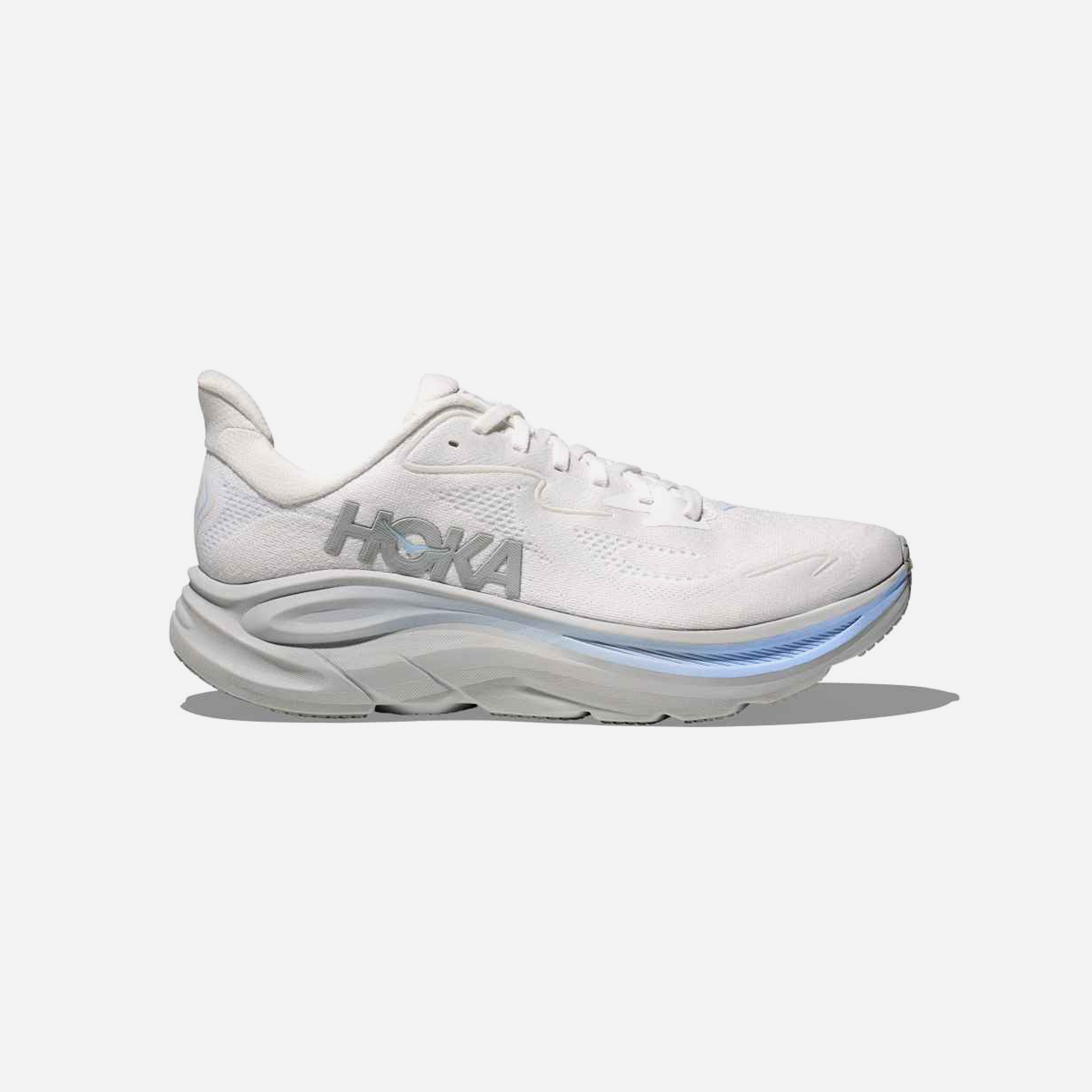 Hoka Clifton 10 White Glacier Blue