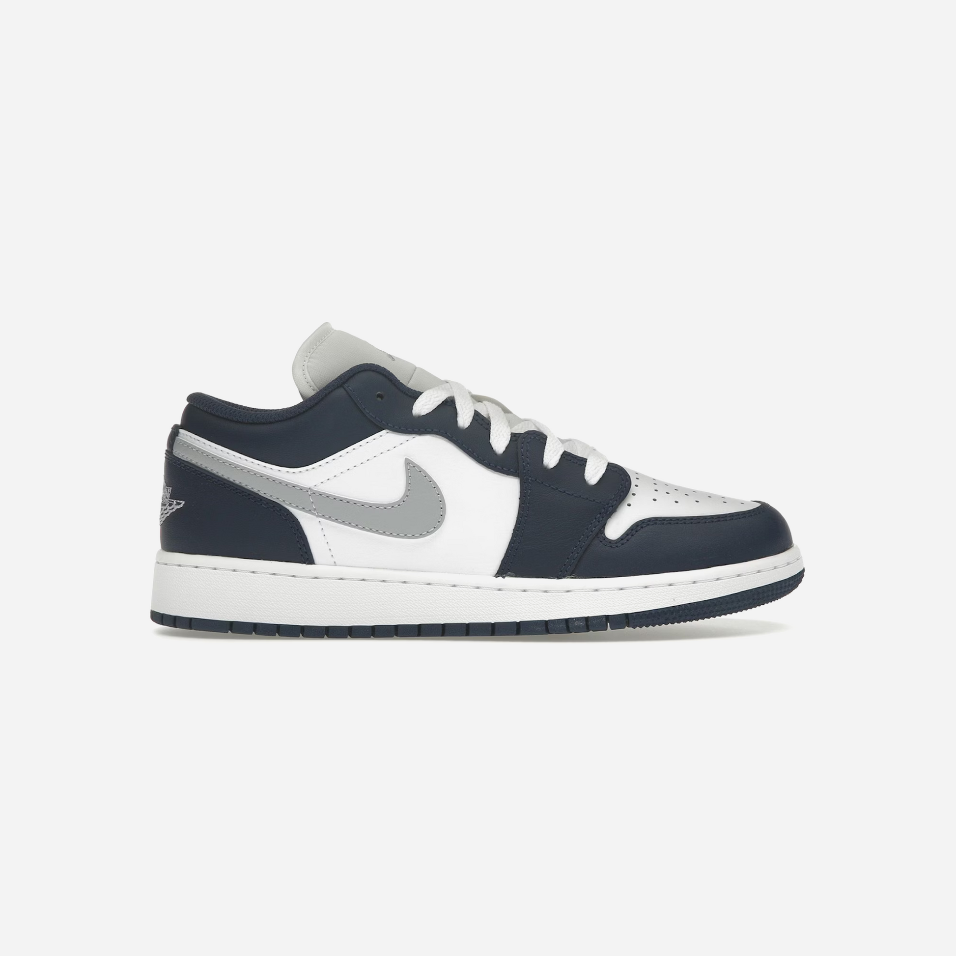 Nike Air Jordan 1 Low Midnight Navy Wolf Grey
