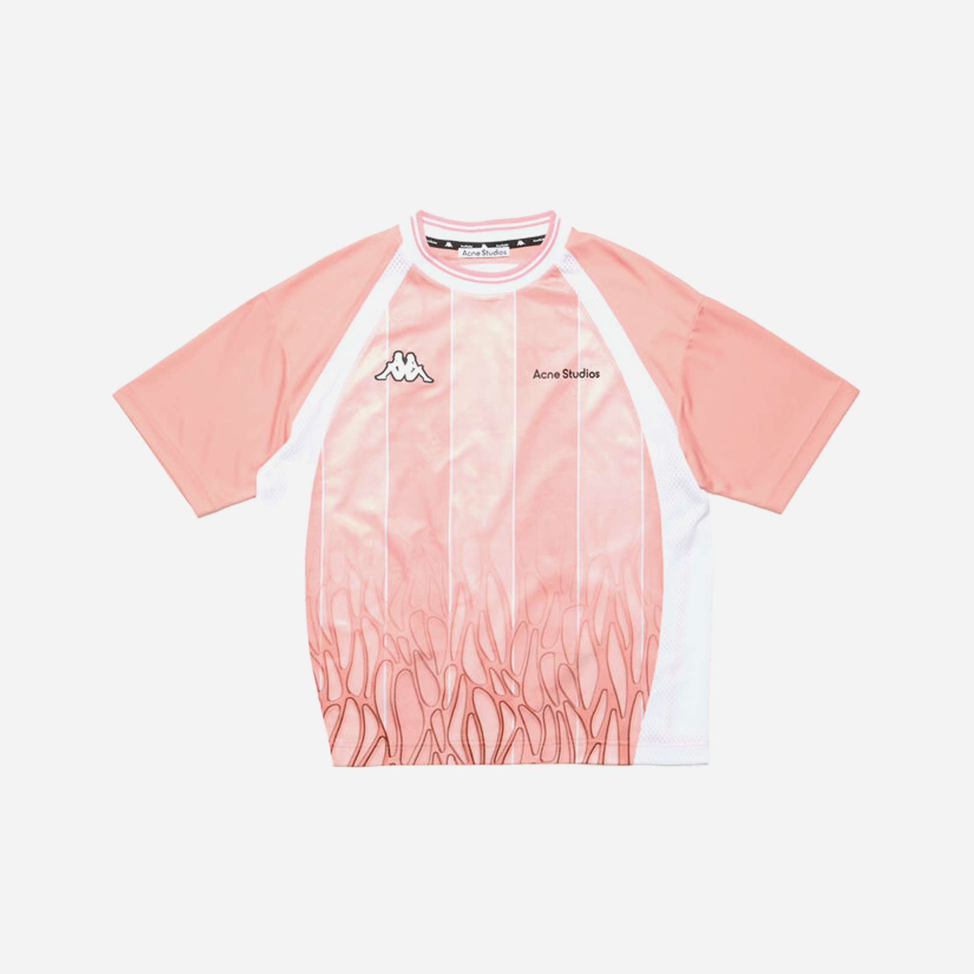 Acne Studios X Kappa Logo TShirt Pink