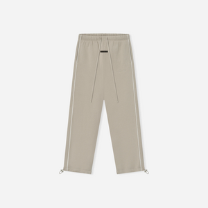 Fear Of God Essentials SS25 Relaxed Fleece Sweatpant With Piping- Timber Cloud White