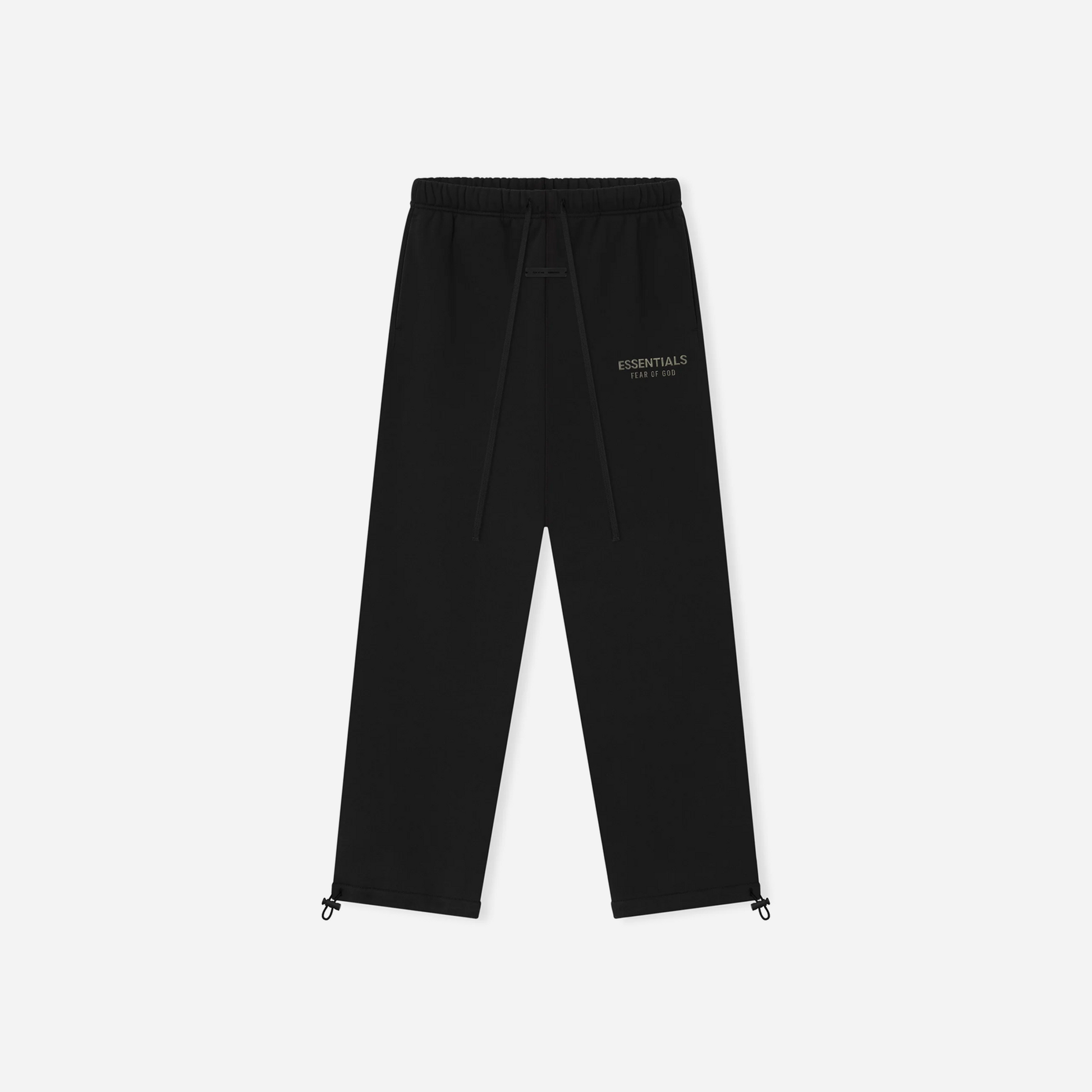 Fear Of God Essentials SS25 Relaxed Fleece Sweatpant- Jet Black