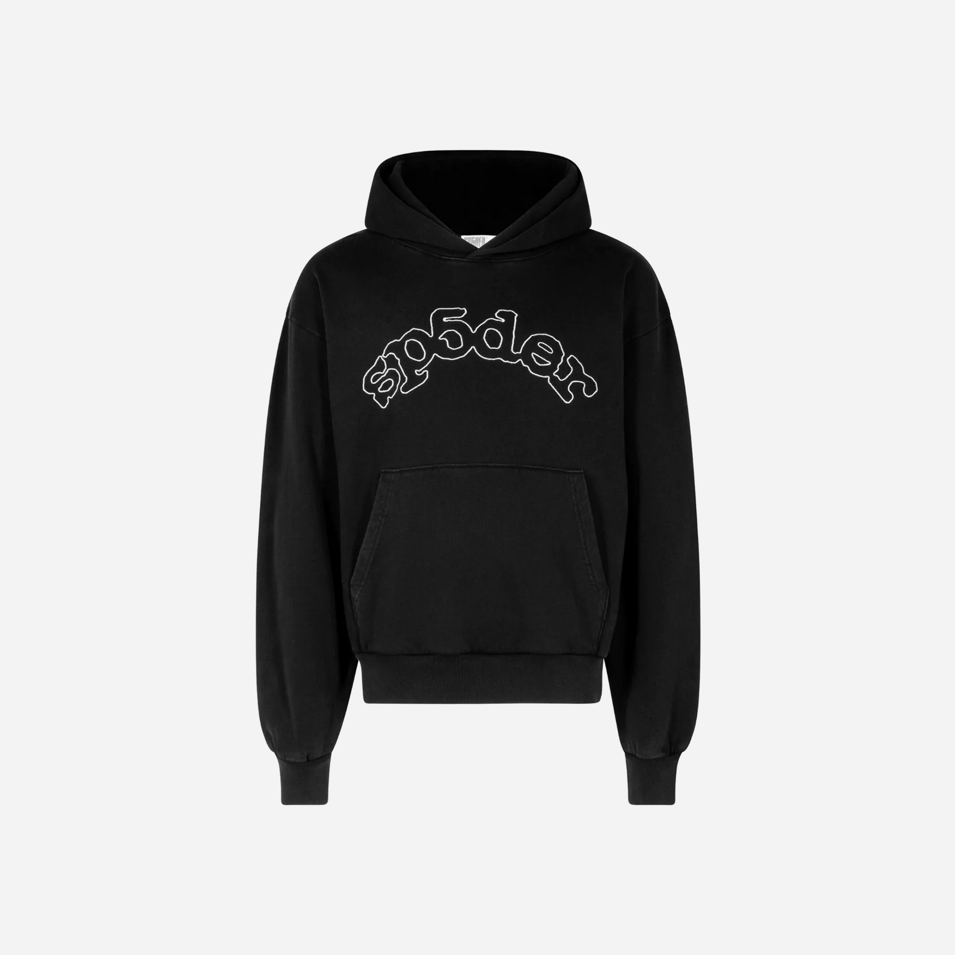 Sp5der OG Logo Hoodie Black