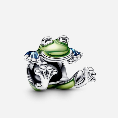 Pandora Climbing Frog Charm Sterling Silver
