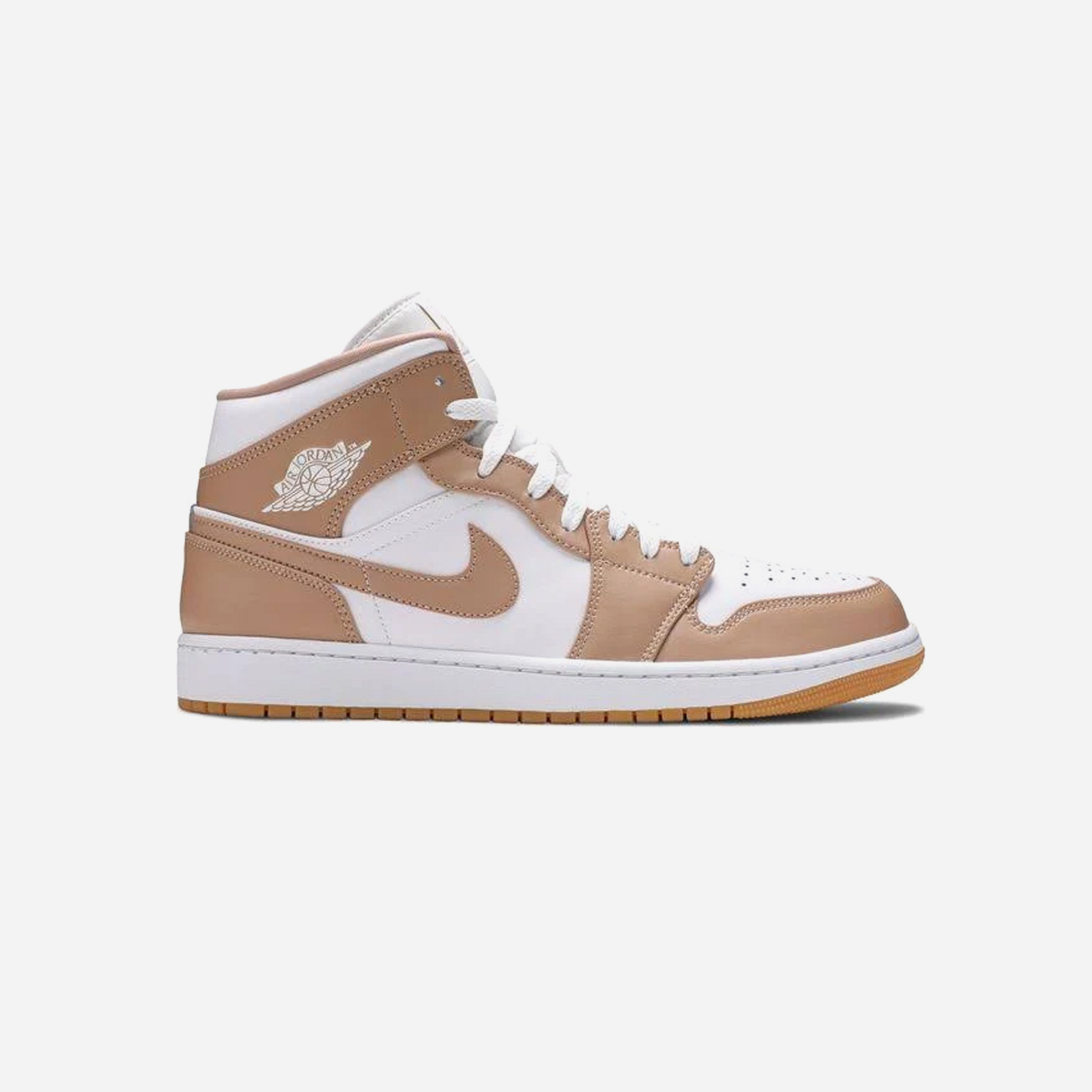 Nike Air Jordan 1 Mid Tan Gum