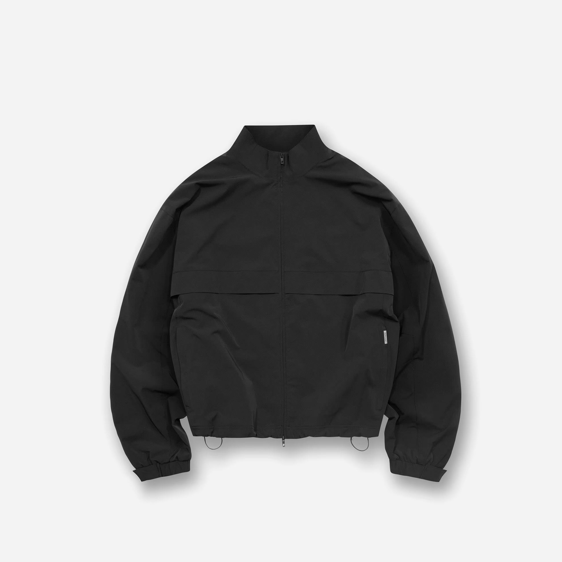 REPRESENT SS25 Initial Nylon Track Jacket Black
