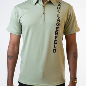 Karl Legerfeld Polo T-Shirt - Green