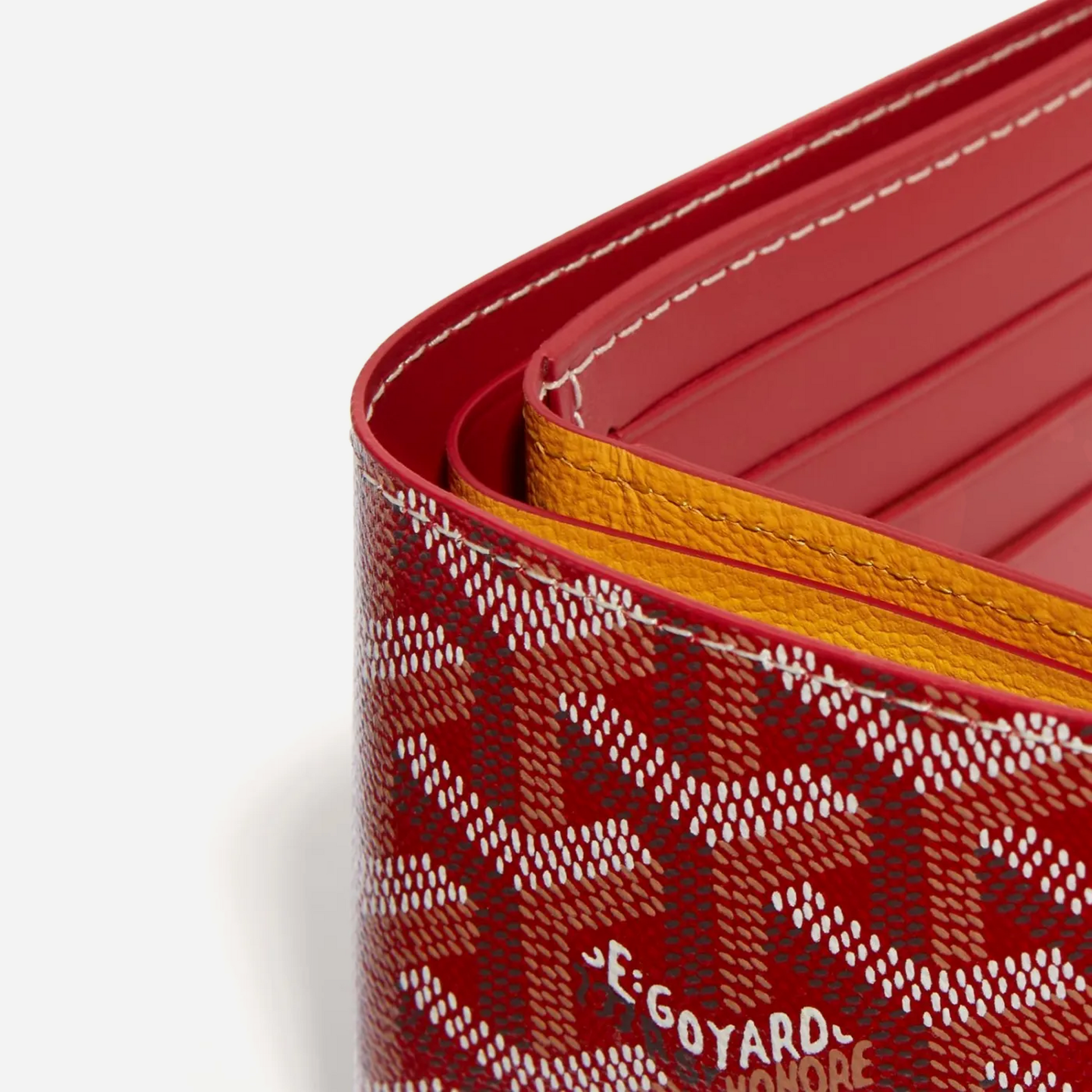 Goyard Victoire Wallet Red