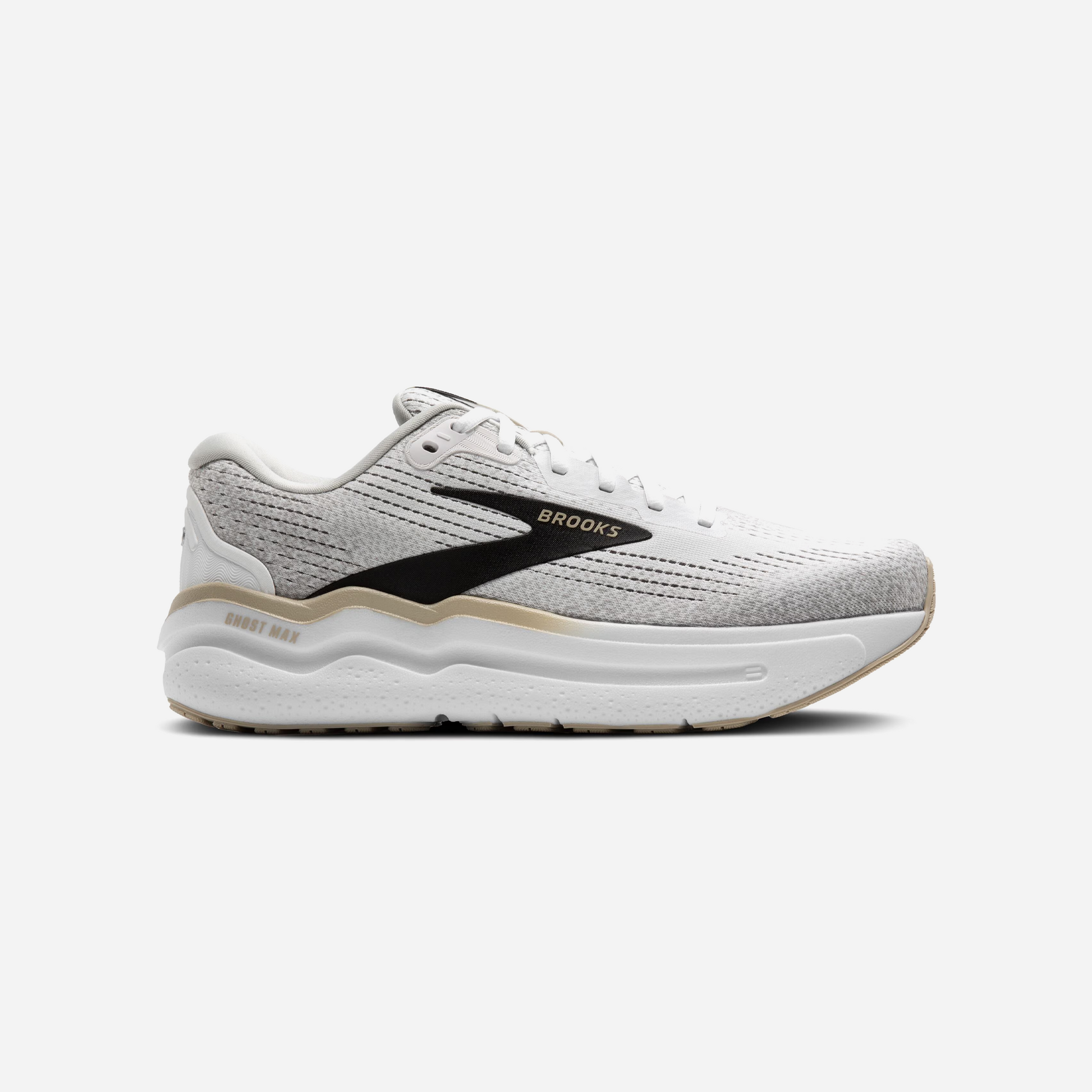 Brooks Ghost Max 2 White Pelican Oyster