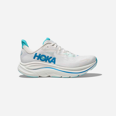 Hoka Clifton 10 White Skyward Blue