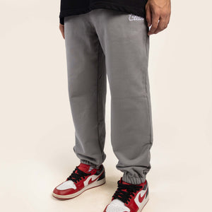 TRACK PANTS 'STEEL GREY'
