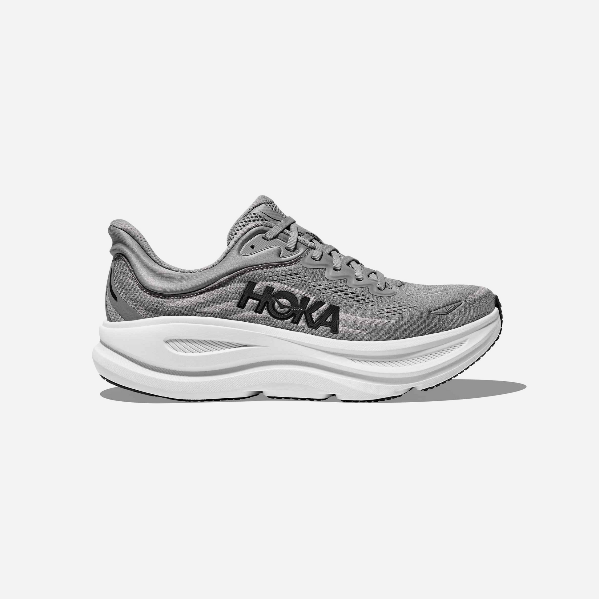 Hoka Bondi 9 Galactic Grey Stellar Grey Regular