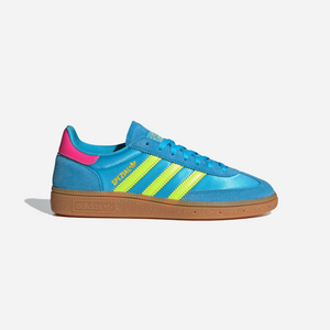 Adidas Handball Spezial Shoes Sky Rush / Solar Yellow / Lucid Pink WMNS