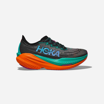 Hoka One One Mach X 2 Black Electric Aqua