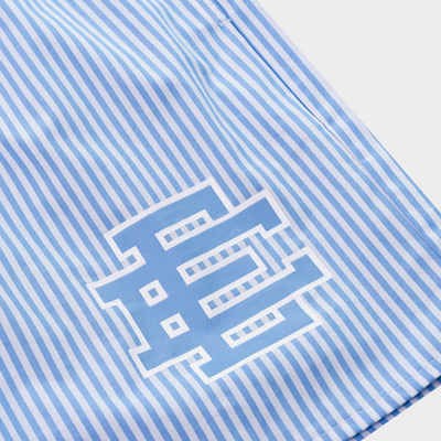 Eric Emanuel Blue Pajama Shorts