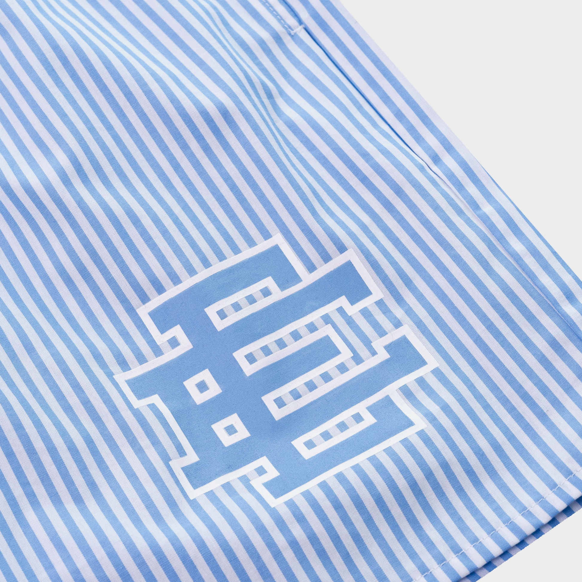 Eric Emanuel Blue Pajama Shorts