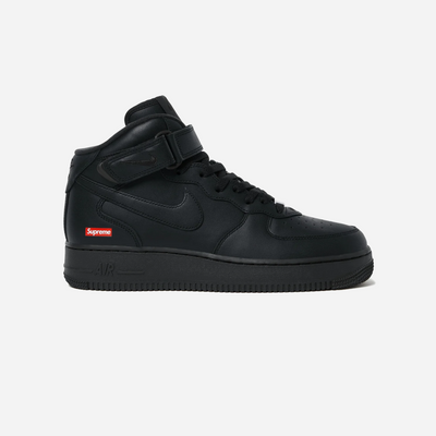 Nike Air Force 1 Mid Supreme Black